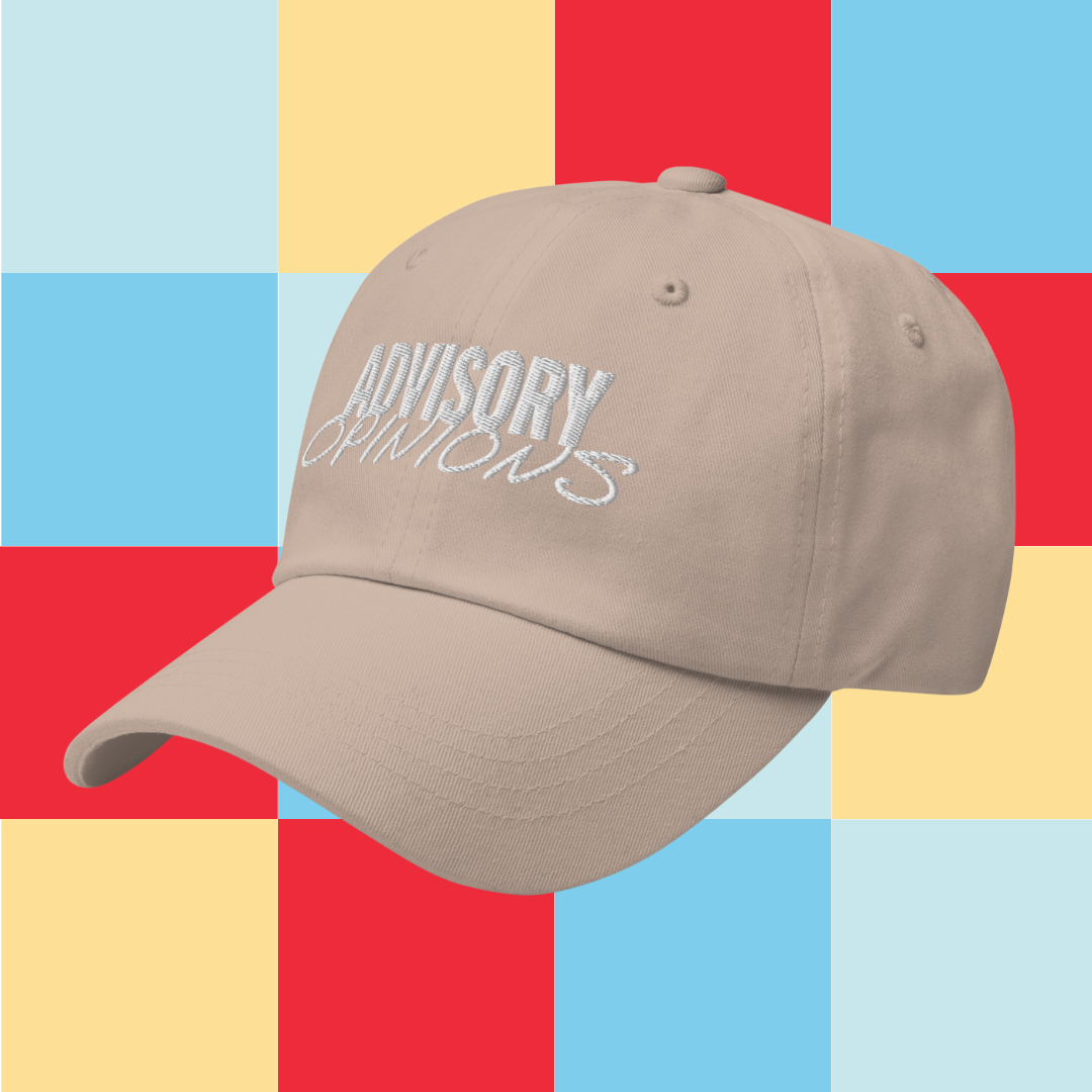 Advisory Opinions Canvas Hat - Khaki