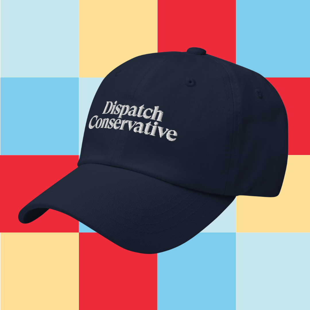 Dispatch Conservative Navy Canvas Hat - White Embroidery