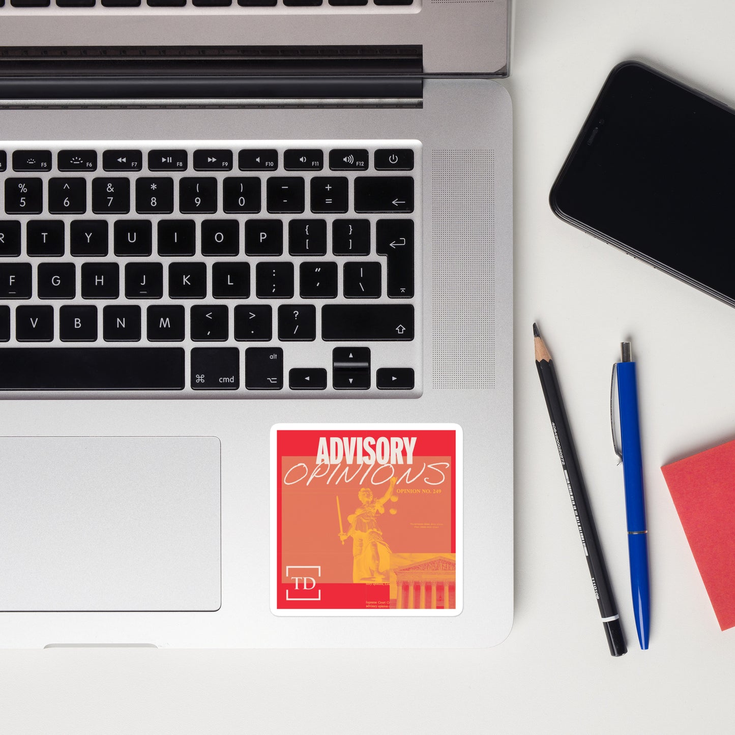 Advisory Opinions Artwork Sticker