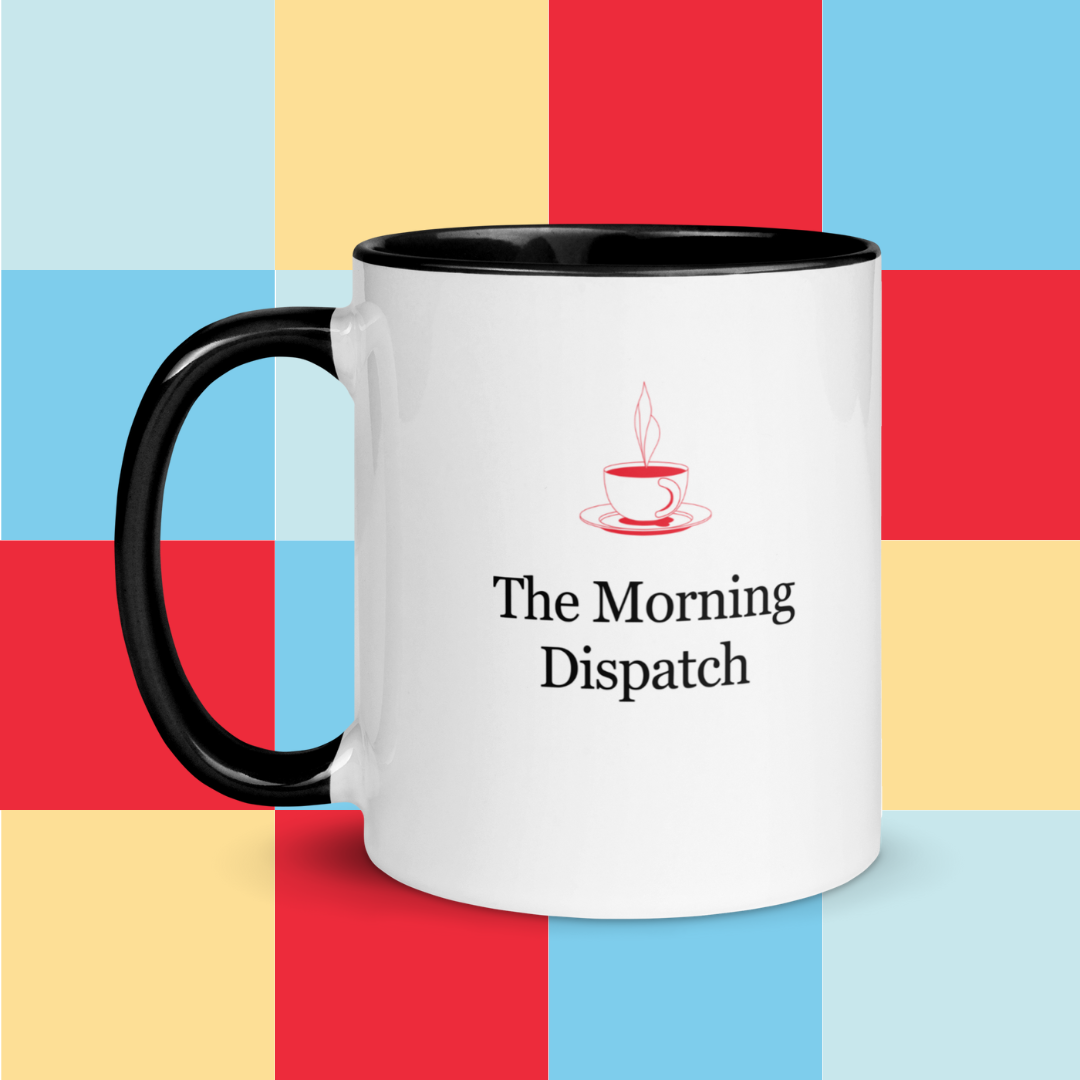 The Morning Dispatch Logo Mug