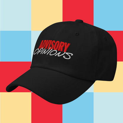 Advisory Opinions Canvas Hat - Black