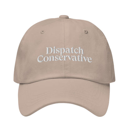 Dispatch Conservative Canvas Hat - White Embroidery